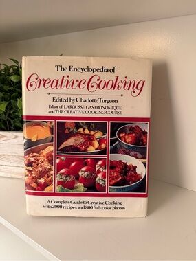 The Encyclopedia Of Creative Cooking Cookbook Recipes Cook Book Vintage 1984